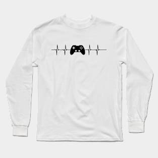 Pulse Beat Game HeartBeat Long Sleeve T-Shirt